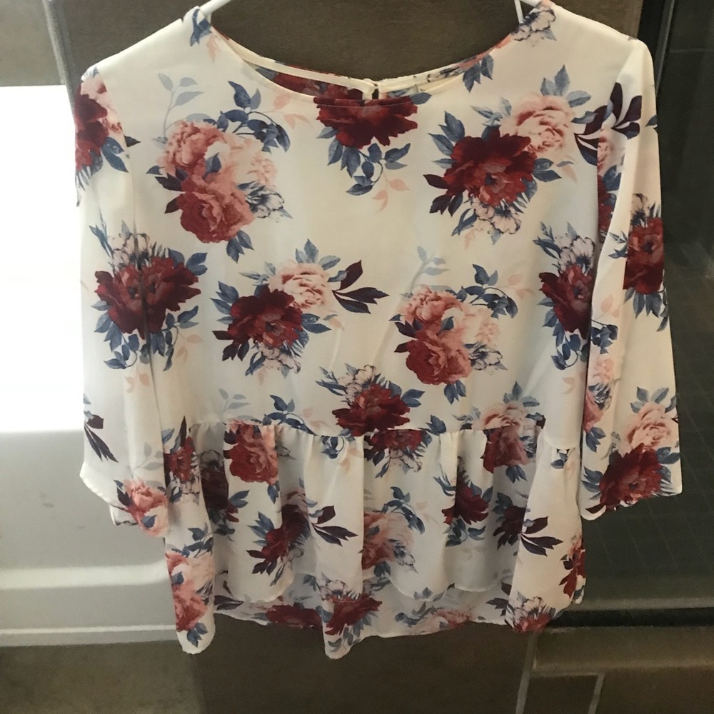 Floral blouse